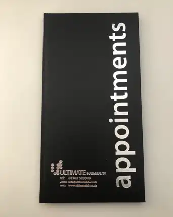 Appointment Book Black 3 Column